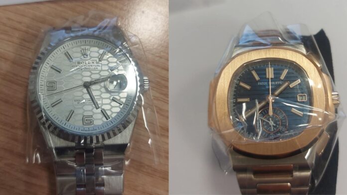 Nuk paraqiti faturë për to, Dogana ia ndalë dy orë luksoze një qytetari në aeroportin “Adem Jashari”