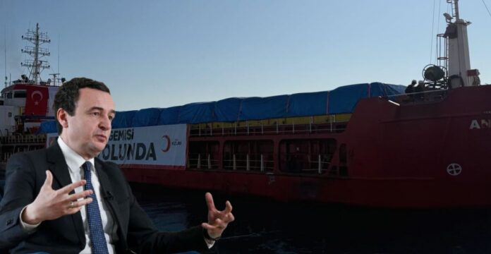 Kosova dërgon ndihmë humanitare për Gazën, Kurti: U bë e mundur pas marrëveshjes së paqes nën udhëheqjen e Trumpit