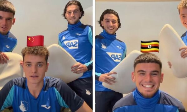 “Gjeje flamurin”, loja e veçantë e treshes kosovare të Hoffenheimit që do t’ju shkrijë së qeshuri