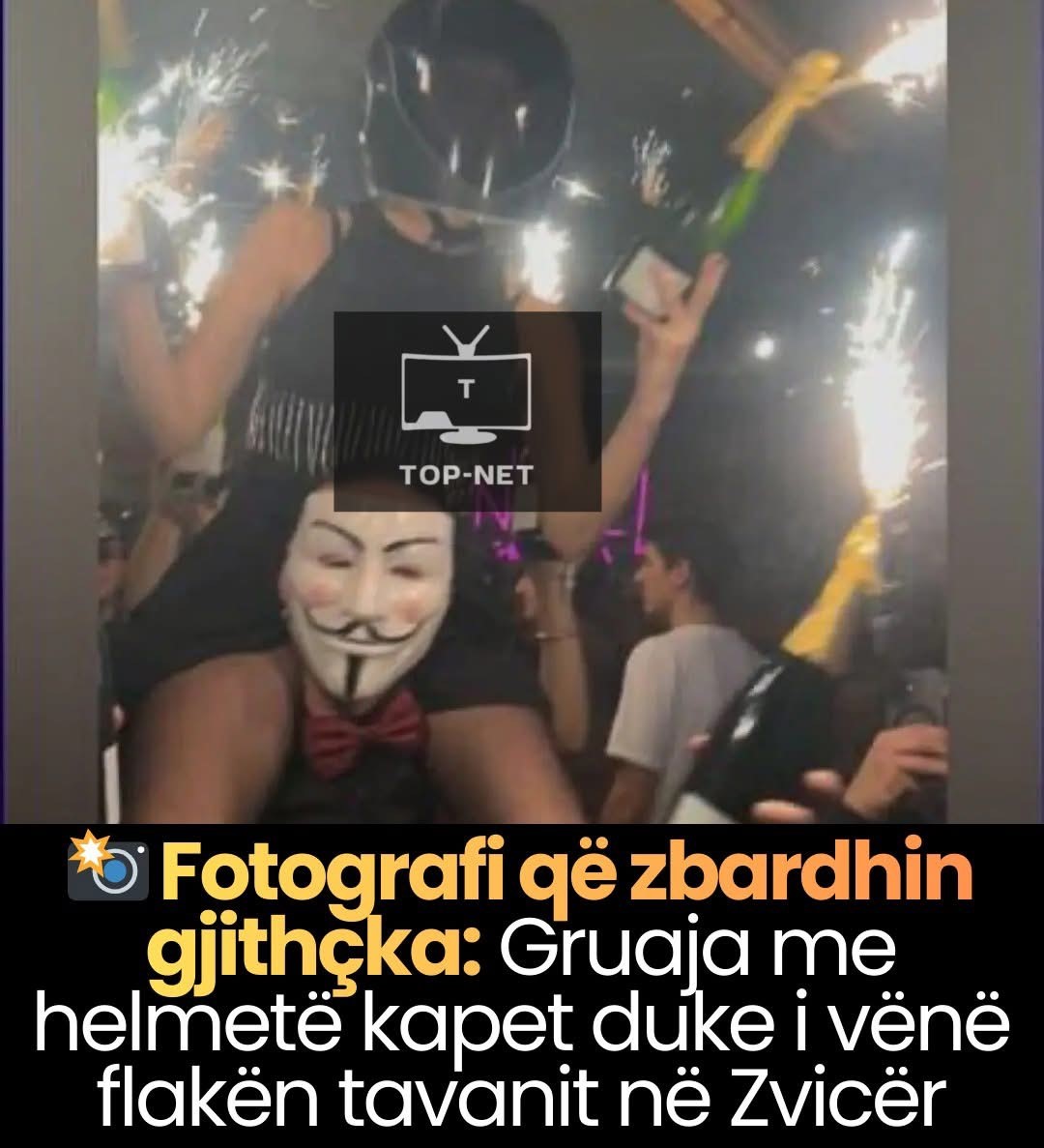 Fotografi Që Zbardhin Gjithçka: Gruaja Me Helmetë Kapet Duke I Vënë Flakën Tavanit Në Zvicër