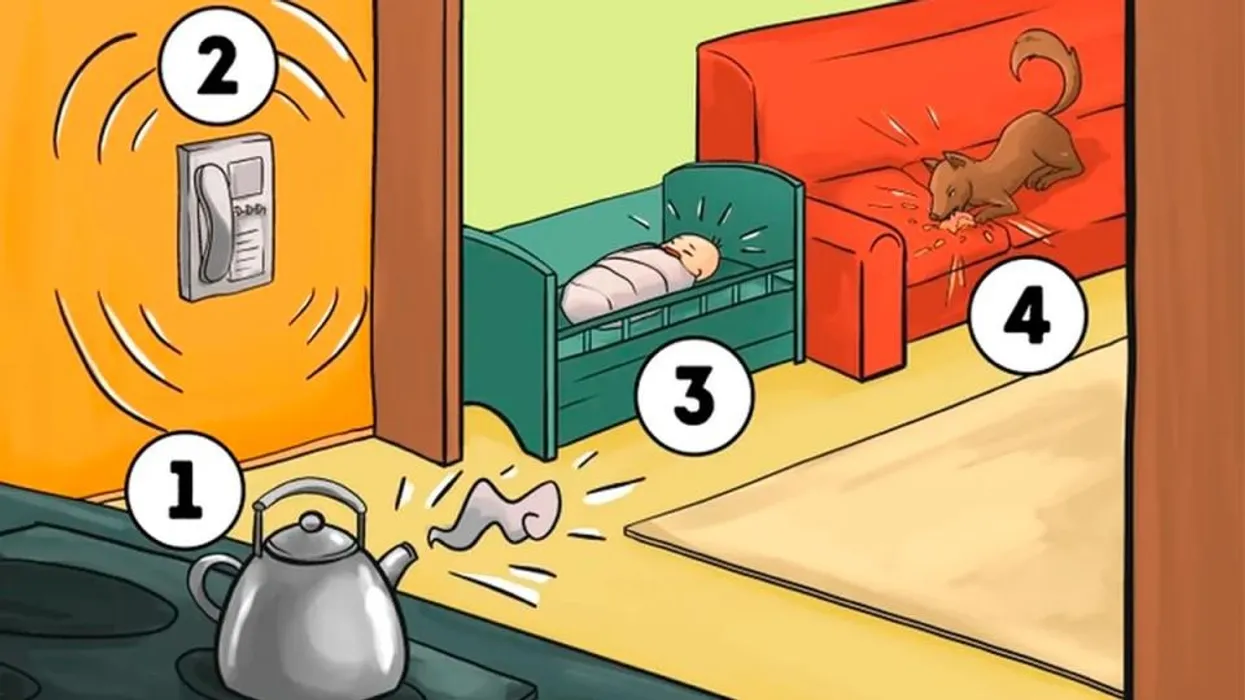 Cilin problem në figurë do ta zgjidhnit i pari? Ky test zbulon çfarë personi jeni