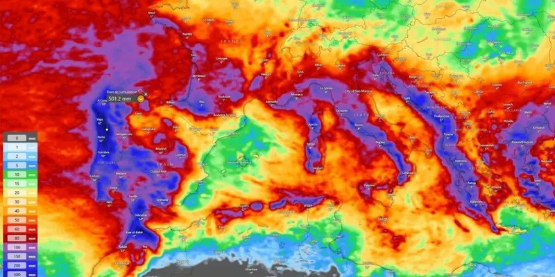 Shqipëria në hartën e rrezikut, priten reshje ekstreme gjatë javës në të gjithë rajonin