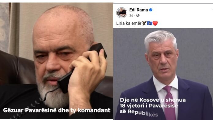 Rama i kthehet në podcastin e tij telefonatës me Hashim Thaçin që e pati më 17 Shkurt