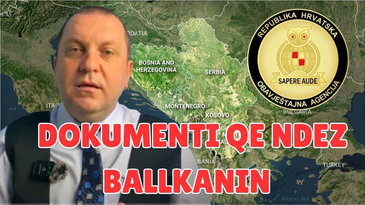 Dokumenti Sekret i Spiunazhit Kroat- Kush e krijon dhe si projektohet copëtimi i shqiptarëve?!