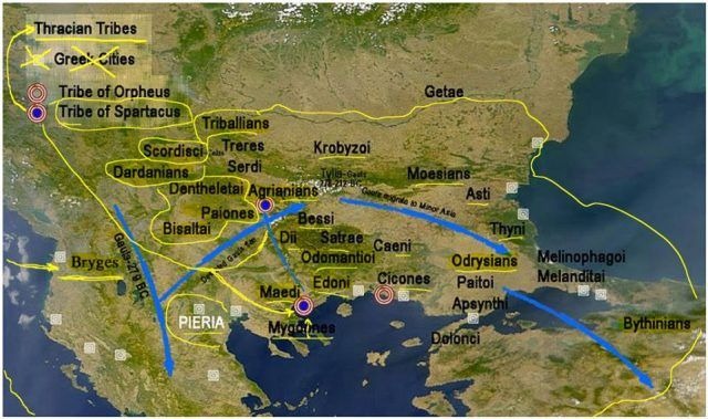 Ylirët, Thracet, Maqedonasit – 90 fiset të së njejtës race e krejt gadishullit ILIRIK.