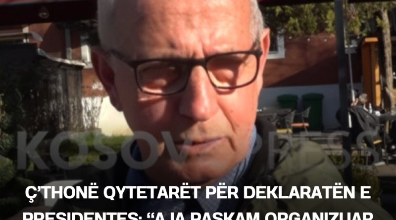 ​Ç’thonë qytetarët për deklaratën e presidentes: “A ia paskam organizuar unë puçin z. Kurti duke ia dhënë datën 28 dhjetor a…”