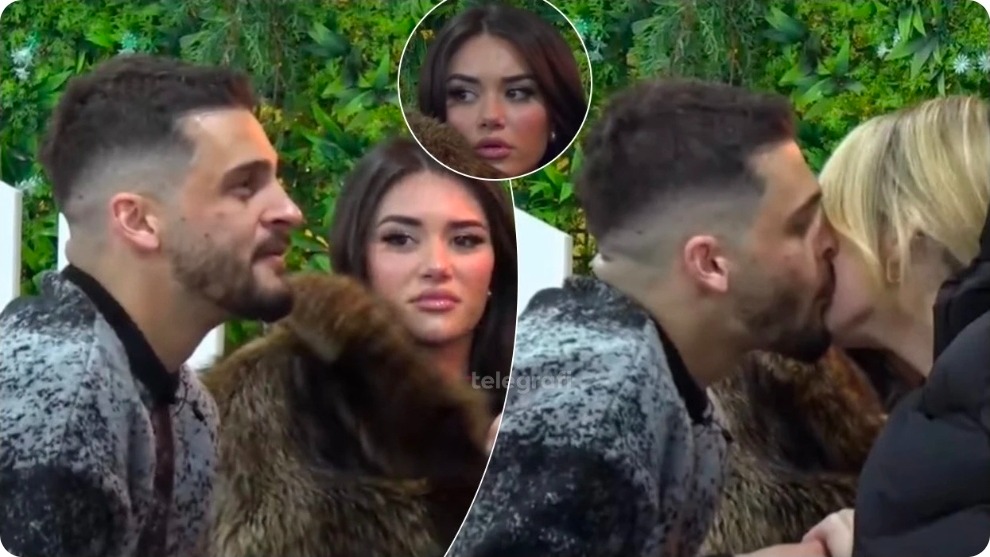 “Hajde puthmë”, Gimbo kërkon puthje nga Selin, Greta i shikon e hutuar