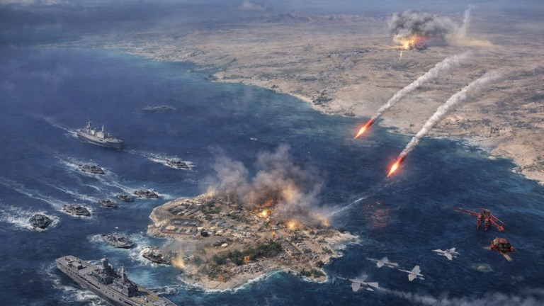 SHBA e gjuan me raketa Iranin