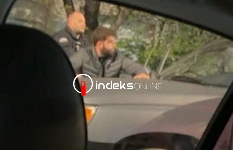 Sikur në filma| Momenti kur e arreston Polici e Kosovës në Prishtinë