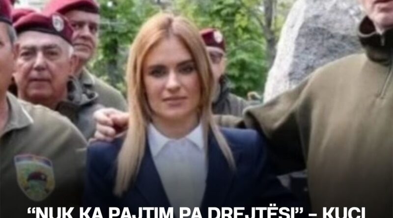 “Nuk ka pajtim pa drejtësi” – Kuçi kritikon financimin e “Beretave të Kuqe”