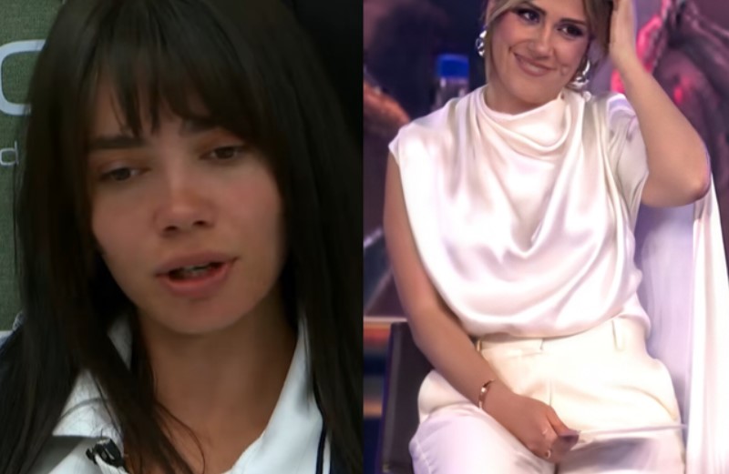Pasi ofendoi Arbanën, Fabjola bën mimika të çuditshme para kamerës (Video)