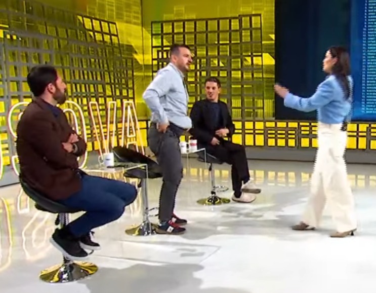 Sherr në transmetim direkt: Balaj braktis studion pas debatit të nxehtë me Shalën (VIDEO)
