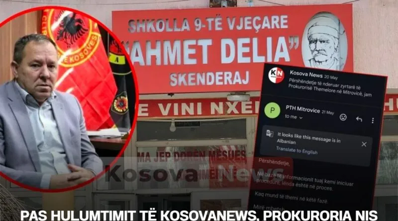 Pas hulumtimit të KosovaNews, prokuroria nis hetimet në rastin e Hysni Gucatit, ku dyshohet se mori rrogë për 19 vjet si sekretar shkolle pa shkuar në punë