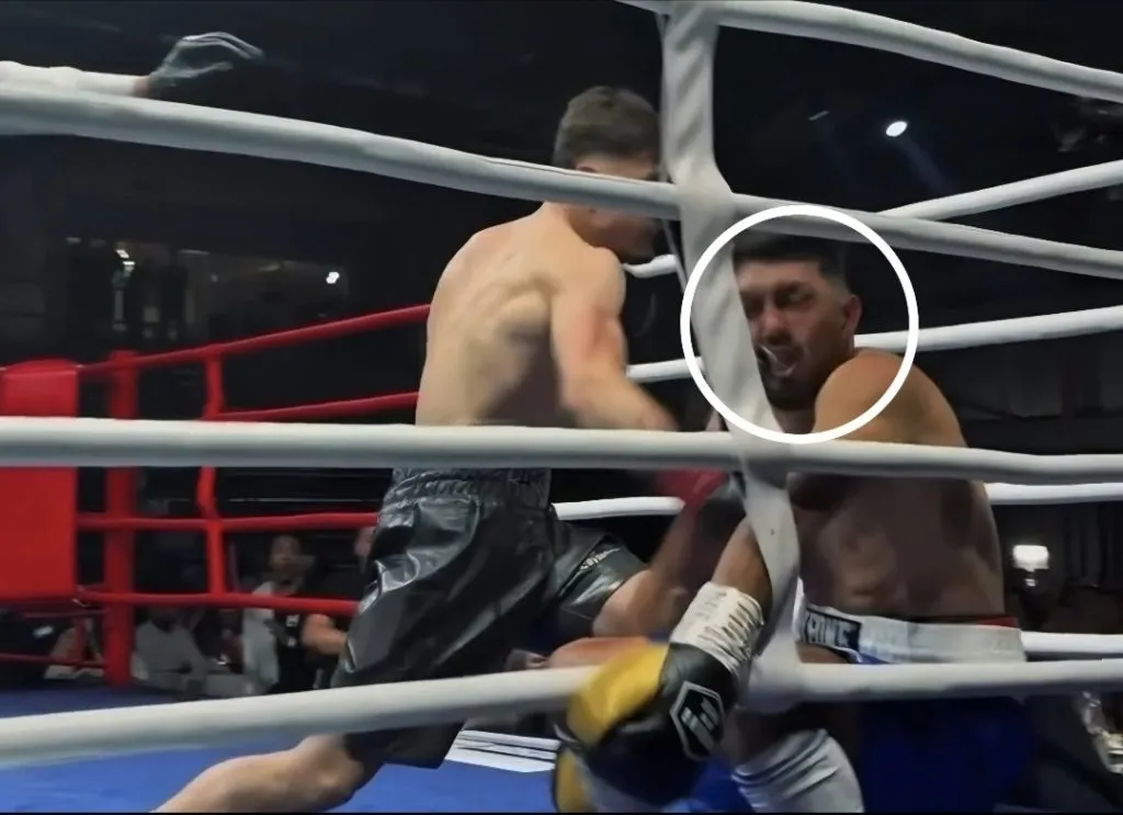 I pamëshirshëm! Goditja fatale e Ari Avdimetajt ndaj boksierit serb (VIDEO)