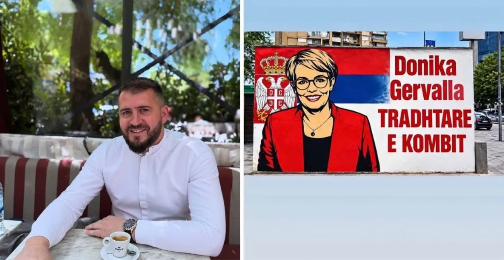 Djali i Sami Lushtakut Mergimi shokon me kete qe publikoi per Donika Gervallen